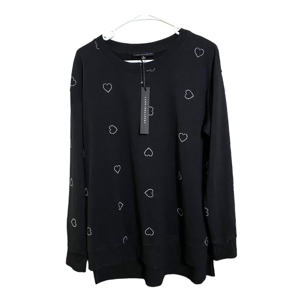 NWT Jane + Delancey Flowy Heart Blouse M/L